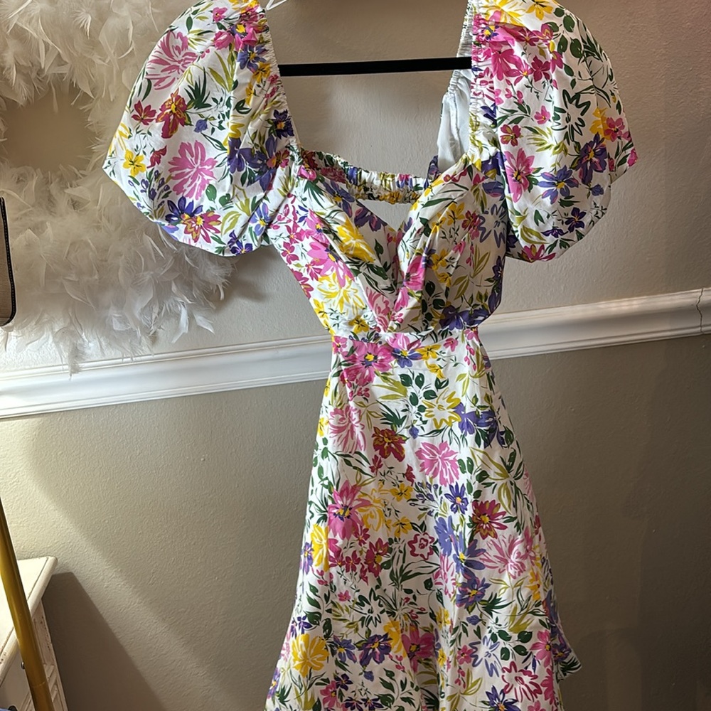 ASTR The Label Floral Print Large Dress